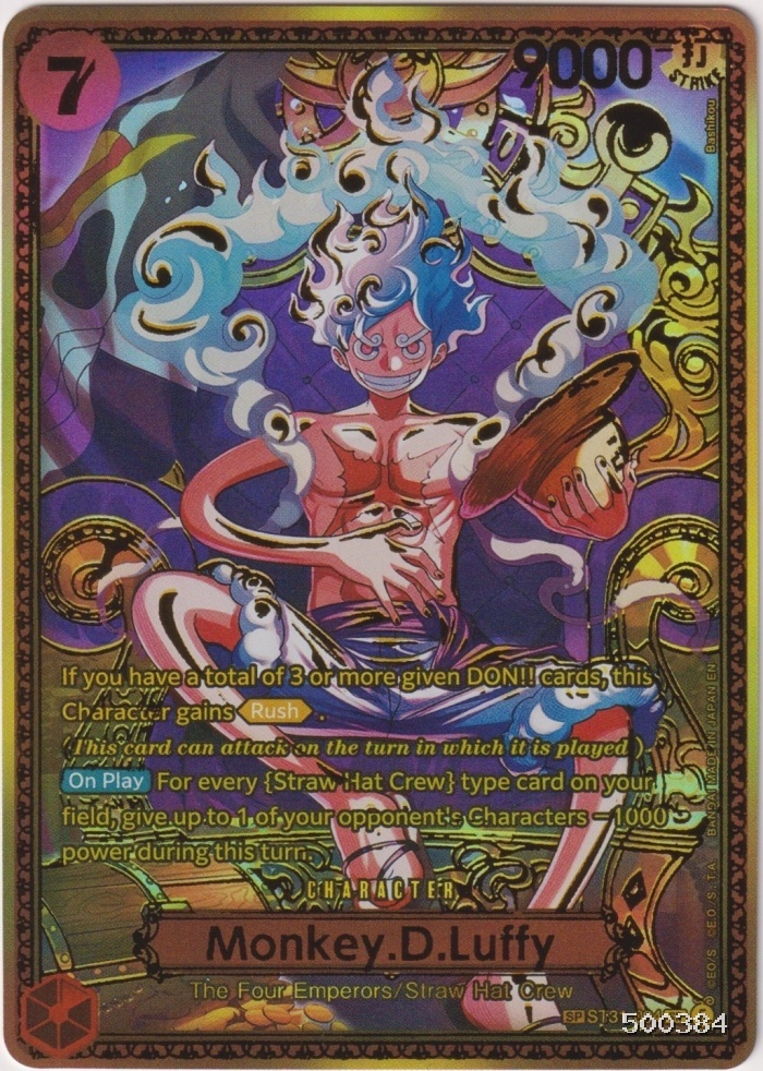 FusionArt™-Slab: MONKEY D. LUFFY, Note 10